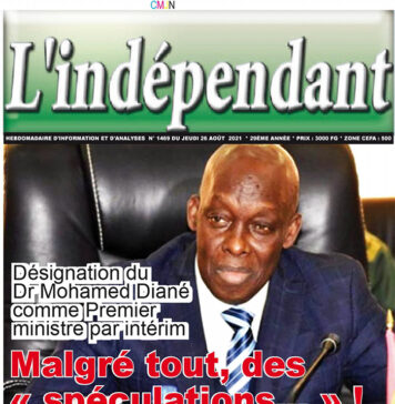 L’INDPDT N° 1469 du jeudi -1