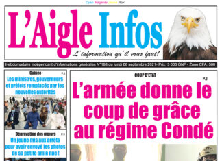 L’Aigle infos 188 du Lundi 6 septembre 2021