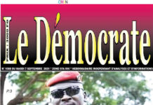 Le Démocrate du 7 septembre 2021