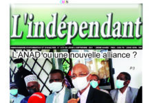 L’indépendant N° 1470 du 02 septembre 2021