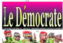 Le Démocrate du 14 septembre 2021