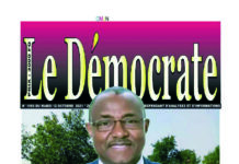 Le Démocrate du mardi 12 octobre 2021
