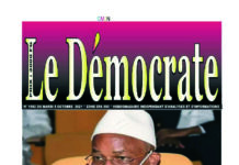 Le Démocrate du 05 octobre 2021