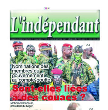 L’Indépendant du jeudi 28 octobre 2021