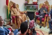 Cellou Dalein chez Mamadou SYLLA: «Je ne suis pas venu prendre part à une réunion»