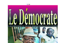 Le Démocrate du mardi 23 novembre 2021