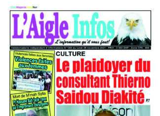 L’Aigle Infos du Lundi 29 novembre 2021