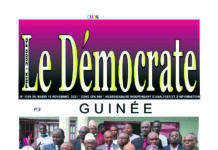 Le Démocrate du mardi 16 novembre 2021