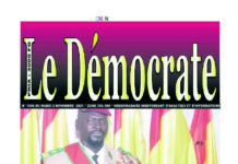 Le Démocrate du mardi 2 novembre 2021