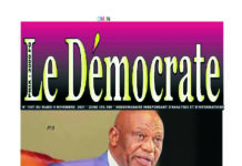 Le Démocrate du 9 novembre 2021
