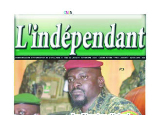 L’Indépendant du jeudi 11 novembre 2021