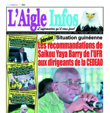 L’Aigle Infos du lundi 13 décembre 2021