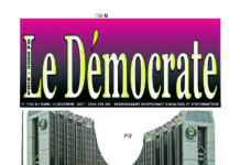 Le Démocrate du mardi 14 décembre 2021