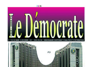 Le Démocrate du mardi 14 décembre 2021