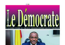 Le Démocrate du mardi 21 décembre 2021