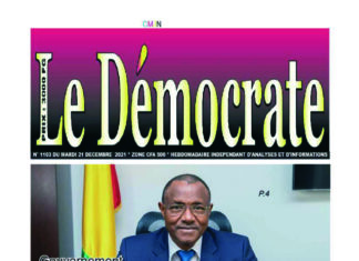 Le Démocrate du mardi 21 décembre 2021