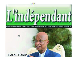 L’Indépendant du jeudi 16 décembre 2021