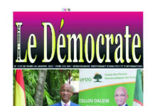 Le Démocrate du 4 janvier 2022