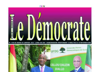 Le Démocrate du 4 janvier 2022