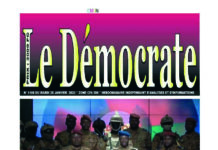 Le Démocrate du mardi 25 janvier 2022