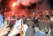 Foot-CAN: Dakar s’embrase après le sacre des Lions