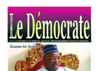 Le Démocrate des mardis 15 & 22 février 2022
