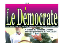 Le Démocrate du mardi 15 mars 2022