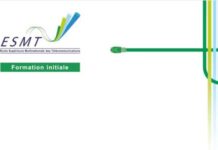 ESMT 2022: Test d’entrée en 1ère année du cycle d’Ingénieur de Conception des Télécommunications (INGC)