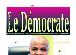 Le Démocrate du mardi 28 juin 2022