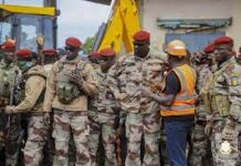 2ème journée civique d’assainissement: le président de la transition sur le terrain.