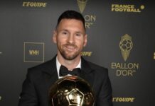 Football : un 8ème Ballon d’or pour Lionel Messi