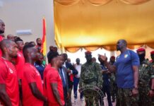 CAN 2023 : ce que le colonel Mamadi Doumbouya demande aux joueurs du Syli national