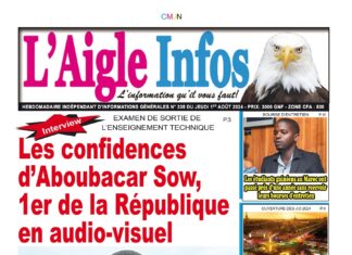 L’AIGLE INFOS N° 339 DU JEUDI 1er AOÛT 2024