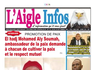 L’AIGLE INFOS N° 347 DU JEUDI 26 SEPTEMBRE 2024