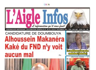 L’AIGLE INFOS N° 353 DU JEUDI 08 NOVEMBRE 2024