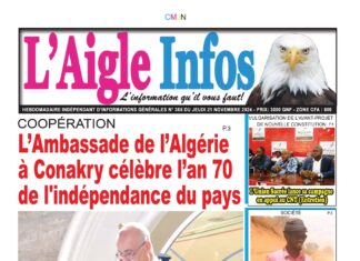 L’AIGLE INFOS N° 355 DU JEUDI 21 NOVEMBRE 2024