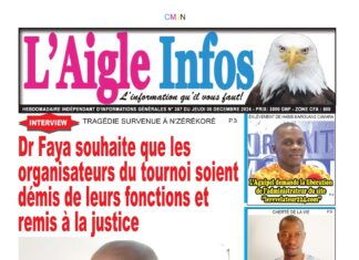 L’AIGLE INFOS N° 357 DU JEUDI 05 NOVEMBRE 2024