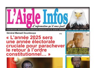 L’AIGLE INFOS N° 361 DU JEUDI 03 JANVIER 2025