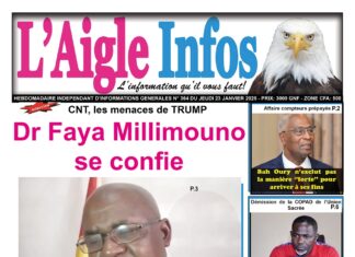 L’AIGLE INFOS N° 364 DU JEUDI 23 JANVIER 2025