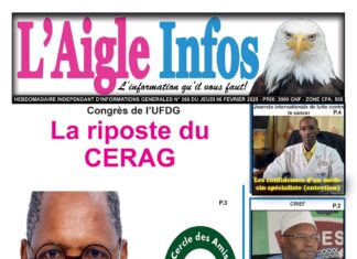 L’AIGLE INFOS N° 366 DU JEUDI 06 FÉVRIER 2025