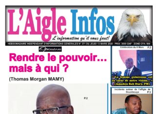 L’AIGLE INFOS N° 371 DU JEUDI 13 MARS 2025