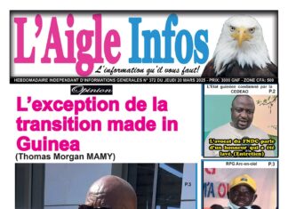 L’AIGLE INFOS N° 372 DU JEUDI 20 MARS 2025