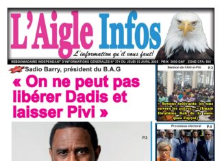 L’AIGLE INFOS N° 374 DU JEUDI 03 AVRIL 2025
