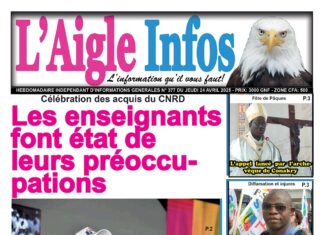 L’AIGLE INFOS N° 377 DU JEUDI 24 AVRIL 2025
