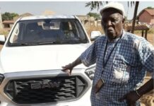 Kankan : la nouvelle voiture du fédéral de l’UFDG fait jaser