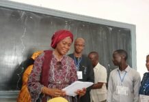 ENPT de Kipé/Examen de sortie 2025 : lancement des épreuves théoriques par la ministre Aminata Kaba