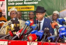 Congrès de l’UFDG : la mise en garde le mouvement des Réformateurs du parti