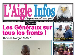 L’AIGLE INFOS N° 383 DU JEUDI 05 JUIN 2025