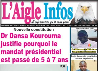 L’AIGLE INFOS N° 387 DU JEUDI 03 JUILLET 2025