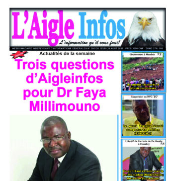 L’AIGLE INFOS N° 395 DU JEUDI 28 AOUT 2025